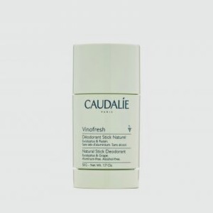 Натуральный дезодорант-стик без спирта CAUDALIE Vinofresh 50 гр