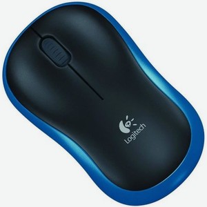 Мышь Logitech M185 Wireless Mouse Blue-Black