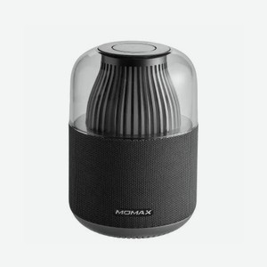Портативная акустика с подсветкой Momax Space True Wireless 360 - Grey, Серый