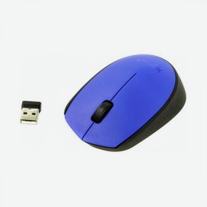 Мышь Logitech M171 Wireless Mouse Blue-Black