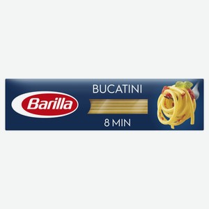 Макаронные изделия Barilla Bucatini n.9 из твёрдых сортов пшеницы, 400г