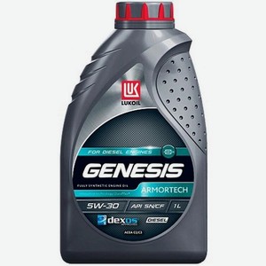 Моторное масло LUKOIL Genesis Armortech Diesel, 5W-30, 1л, синтетическое [3149148]