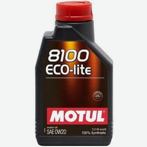 Моторное масло MOTUL 8100 Eco-Lite, 0W-20, 4л, синтетическое [108535]