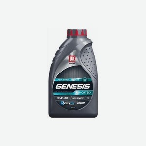 Моторное масло LUKOIL Genesis Armortech Diesel, 5W-40, 1л, синтетическое [3150233]