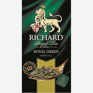 Чай Ричард Роял Грин Зеленый 25 Пак