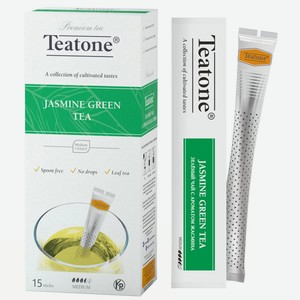 Чай зеленый ТиТон С жасмином А-Трейд кор, 15*1,8 г