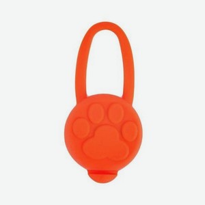 Брелок-маячок Keyprods для кошек и собак Лапка оранжевый