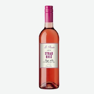 Вино Ле Пикуле Сира Розе ОС розовое сухое 12,5% 0,75л