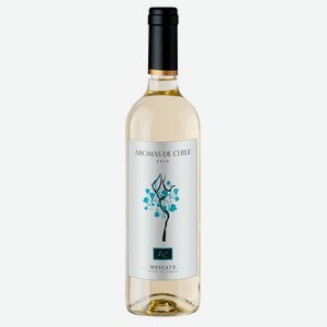Вино Аромас де Чили Москато ОС белое полусладкое 13% 0,75л