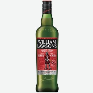 Напиток спиртной Вильям Лоусонс со вкусом чили 35% 0,5л