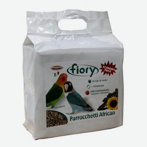 Корм для попугаев Fiory Parrocchetti African средних 3.2кг