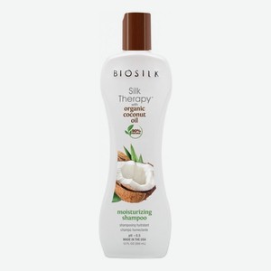 Увлажняющий шампунь BioSilk Organic Coconut Moisturizing Shampoo 355мл: Шампунь 355мл