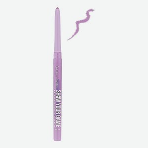 Гелевый карандаш для глаз Show Your Game Waterproof Gel Eye Pencil 0,28г: 404 Сиреневый