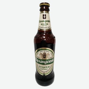 Пиво «Ирландский рецепт» темное бархатное фильтрованное пастеризованное 4,6%, 450 мл