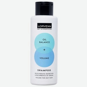 LORVENN HAIR PROFESSIONALS Шампунь OIL BALANCE+VOLUME для объема волос