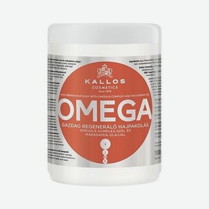 KALLOS COSMETICS Маска для интенсивного восстановления волос с маслом макадамии Omega