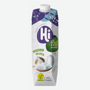Напиток соевый Hi с кокосом 1.8%, 1 л