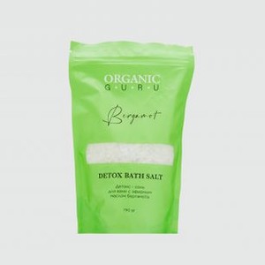 СОЛЬ ДЛЯ ВАНН ORGANIC GURU Detox Bath Salt Bergamot 750 гр