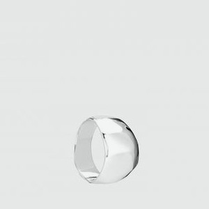Кольцо серебряное M.O.D Fluid Rhodium 17 размер
