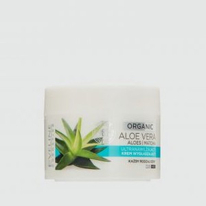 Разглаживающий крем для лица EVELINE Organic Aloe 50 мл