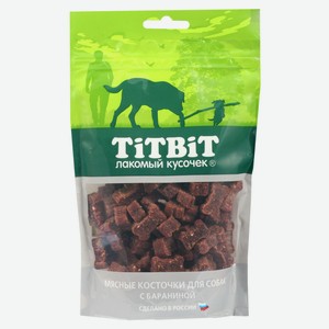 Лакомство длясобак TiTBiT косточки мясные с бараниной, 145 г