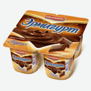 Пудинг Ehrmann «Эрмигурт» шоколадный 3.2%, 100 г