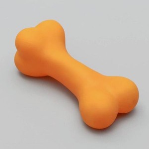 Игрушка для собак Пижон «Кость большая» оранжевая