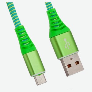 USB кабель Liberty Project Micro USB Носки зеленый