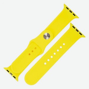 Ремешок силиконовый MB для Apple watch - 38-40 mm желтый