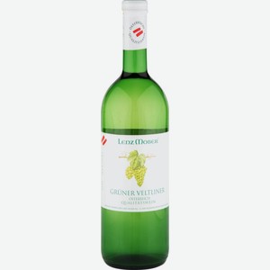 Вино Lenz Moser Gruner Veltliner белое сухое 12 % алк., Австрия, 1 л