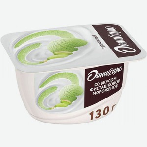Продукт творожный Даниссимо со вкусом Фисташковое мороженое 6,5%, 130 г