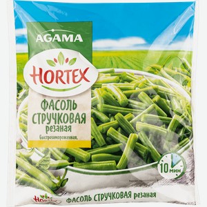 Овощи замороженные Хортекс фасоль стручковая Хортекс Холдинг м/у, 400 г