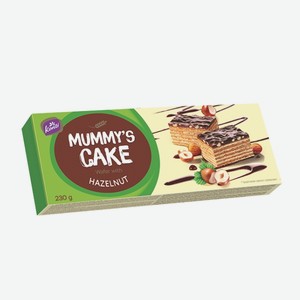 Вафельный торт «Mummys cake» Орех, г.Курск, «КОНТИ», 230 г