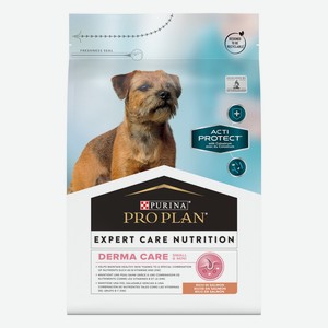 Purina Pro Plan сухой корм Acti Protect для взрослых собак малых пород с чувствительным пищеварением с лососем (3 кг)