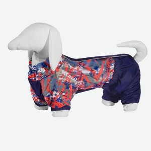 Yami-Yami одежда дождевик для собаки с рисунком «Абстракция», для породы такса (№3)