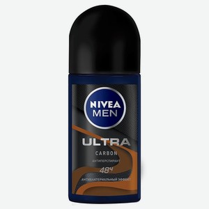 Антиперспирант Nivea Men Ultra Carbon ролик мужской, 50 мл