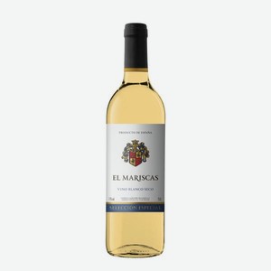 Вино Эль Марискас Белое Сухое 0.75л