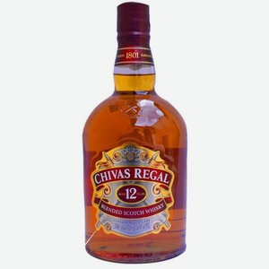Виски Чивас Ригал 12 лет SCOTCH BLENDED 1л