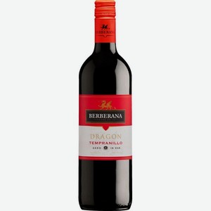 Вино БЕРБЕРАНА Дракон Темпранильо CASTILLA Красное Сухое 0.75л