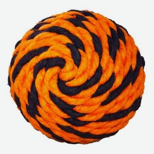 Мяч для собак Doglike Броник средний Оранжево-черный D-5326