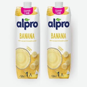 Напиток соевый банановый ALPRO, 1 л