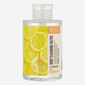Очищающая вода для лица с экстрактом лимона Deep Cleansing Water Lemon 530мл