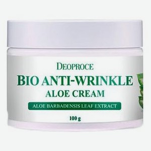 Крем для лица с экстрактом алоэ вера Bio Anti-Wrinkle Aloe Cream 100г