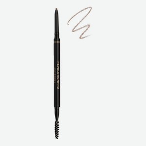 Контурный карандаш для бровей со щеточкой Define & Fill Brow Pencil: Ash Brown