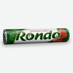 Конфеты Rondo Клубника-мята освежающие 30 г