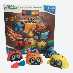 Машинки Battle Toys Neo Gyro Car 4 шт