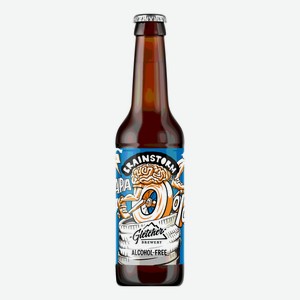 Безалкогольное пиво Gletcher Brainstorm APA светлое фильтрованное пастеризованное 0,33 л
