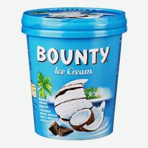 Мороженое молочное Bounty 10% БЗМЖ 272 г