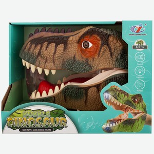 Игрушка динозавр на руку с мыльными пузырями артQ9899-ZJ10
