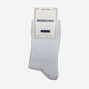 Носки женские Monchini артL155 - Белый, Без дизайна, 35-37